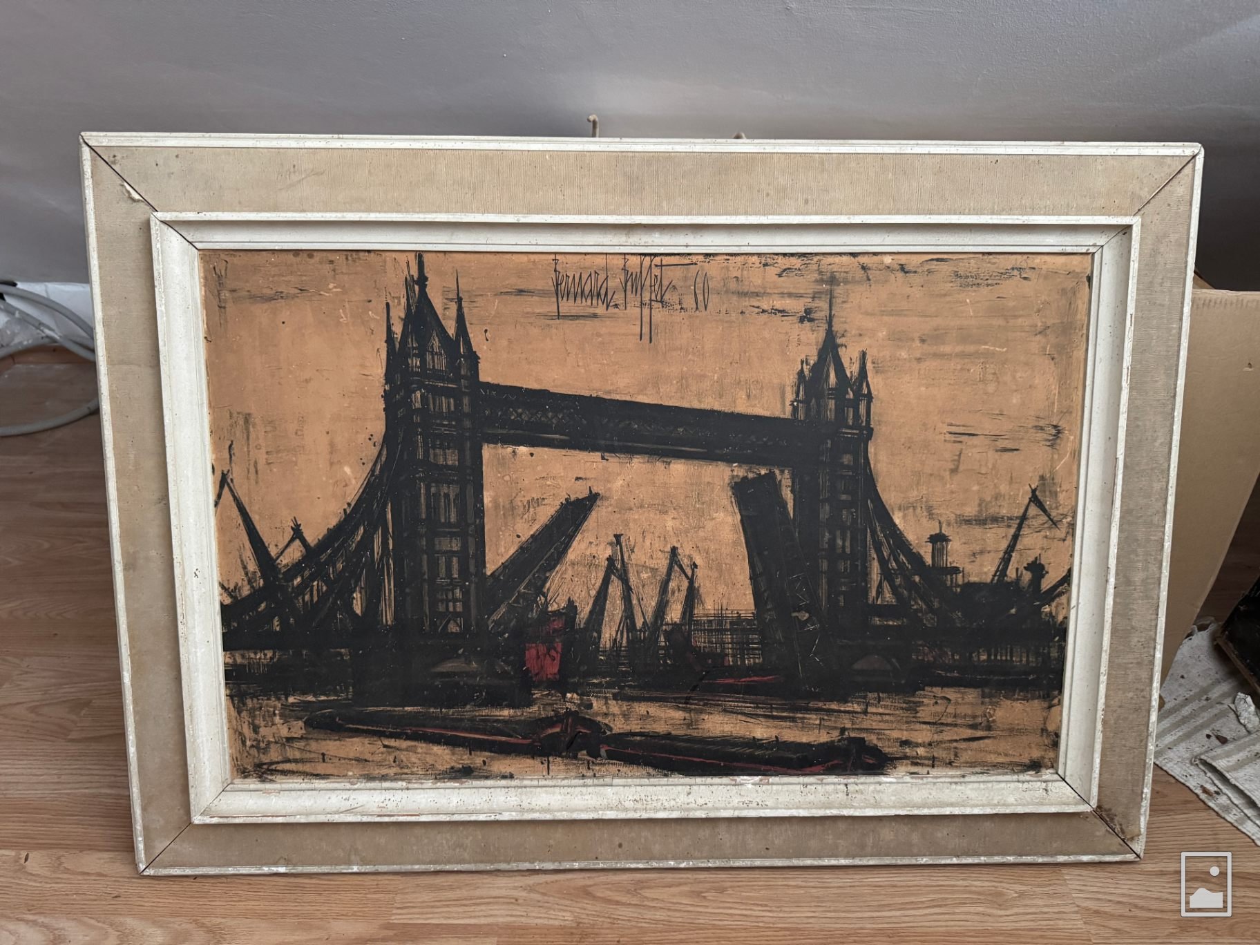 Bernard Buffet után – Tower Bridge, feltehető nyomat, 1960–1980